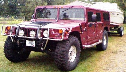 1997 am general hummer wagon base sport utility 4-door 6.5l 2nd owner show truck