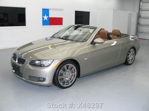 2007 bmw 335i convertible sport nav paddle shift 39k mi texas direct auto