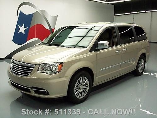 2013 chrysler town &amp; country touring-l nav rear cam 9k! texas direct auto