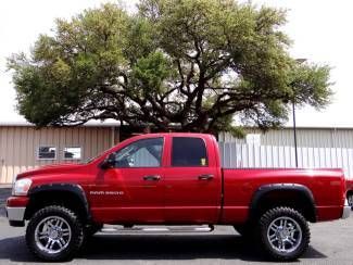 Red slt 5.9l i6 4x4 moto metal bushwacker sirius we finance we want your trade