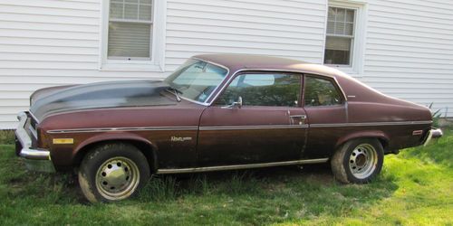 1974 nova custom hatchback ( rare ) 350/350 no reserve