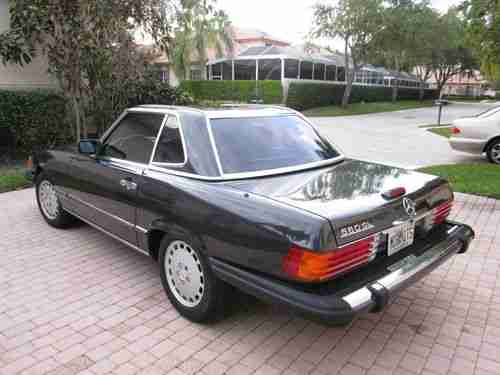1988 Mercedes Benz 560SL.  Original owner. Charcoal Gray. No reserve price, image 2
