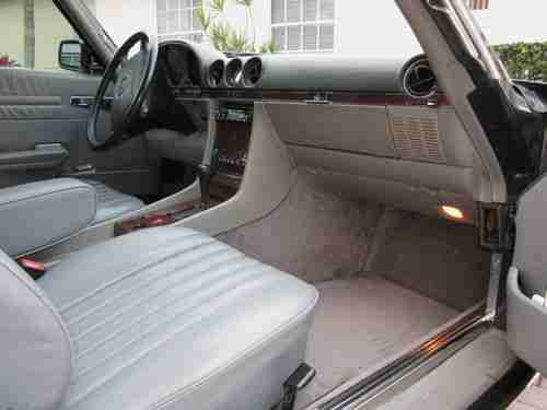 1988 Mercedes Benz 560SL.  Original owner. Charcoal Gray. No reserve price, image 3