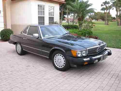 1988 Mercedes Benz 560SL.  Original owner. Charcoal Gray. No reserve price, image 5