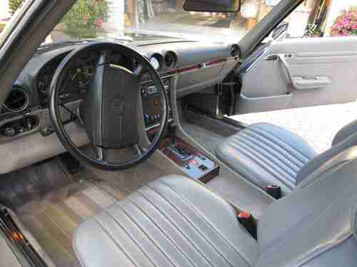 1988 Mercedes Benz 560SL.  Original owner. Charcoal Gray. No reserve price, image 6