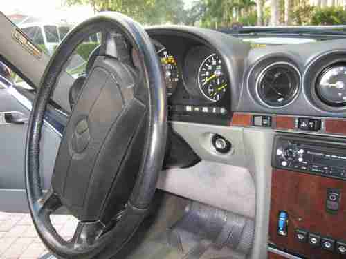 1988 Mercedes Benz 560SL.  Original owner. Charcoal Gray. No reserve price, image 7