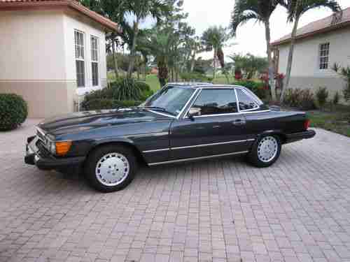 1988 Mercedes Benz 560SL.  Original owner. Charcoal Gray. No reserve price, image 14