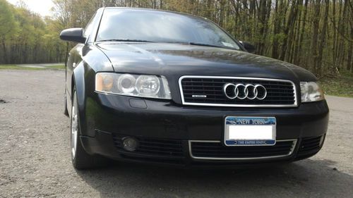 2002 audi a4 quattro base sedan 4-door 3.0 6-speed no-reserve