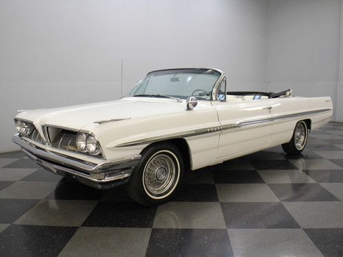 389 ci v8, 4-barrel carb, hydramatic trans, pb, dual exhaust, tilt &amp; power stree