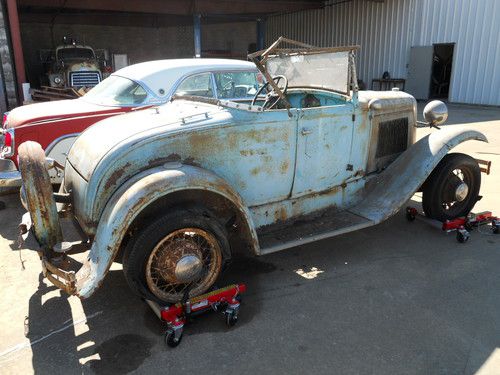 1931 ford model a roadster original yard find