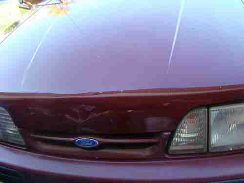 1989 Ford Mustang LX Third Generation 3 door hatchback manual 4 cylinder, US $1,985.00, image 3