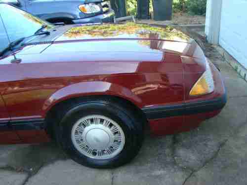 1989 Ford Mustang LX Third Generation 3 door hatchback manual 4 cylinder, US $1,985.00, image 5