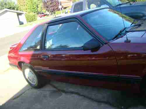 1989 Ford Mustang LX Third Generation 3 door hatchback manual 4 cylinder, US $1,985.00, image 6