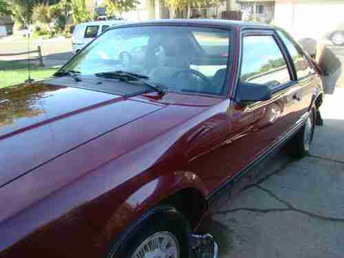 1989 Ford Mustang LX Third Generation 3 door hatchback manual 4 cylinder, US $1,985.00, image 12