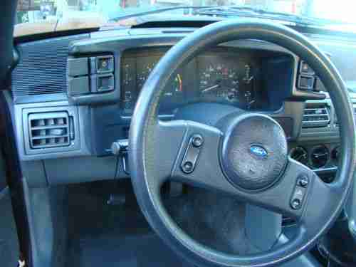 1989 Ford Mustang LX Third Generation 3 door hatchback manual 4 cylinder, US $1,985.00, image 21