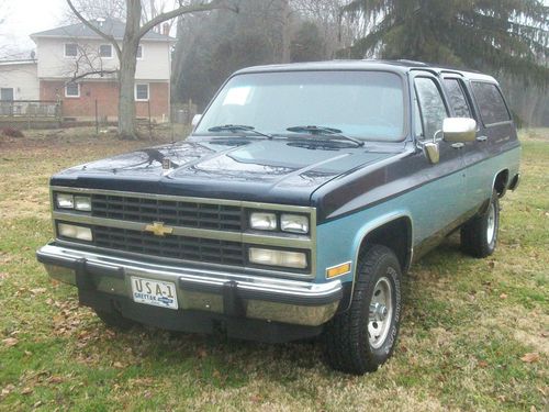 1991 chevrolet suburban v1500 4x4 350 v8