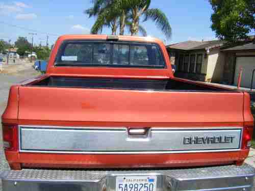 1982 Chevrolet Silverado c-10 Short box 4X4 loaded low miles! NR!, image 6