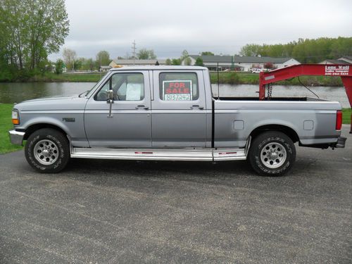 1996 ford f-250 xl crew cab pickup 4-door 7.5l