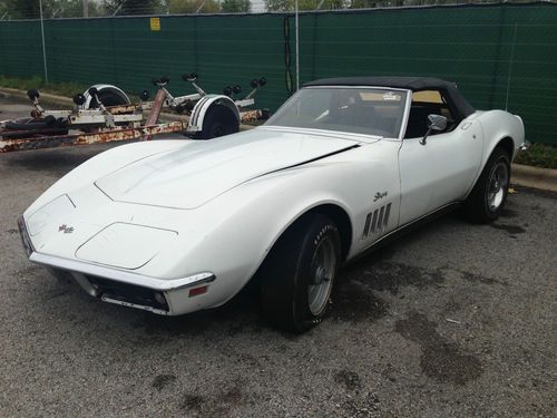 *****1969 corvette....parts only....no title....