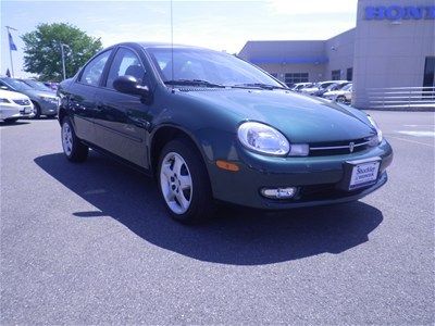 2000 plymouth neon lx sedan 2.0l low miles no reserve