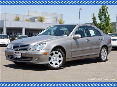 2005 c240 sedan: 1-owner, 32,500 miles, offered by authorized mercedes dealer