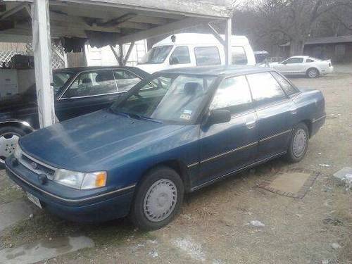 1990 subaru legacy base sedan 4-door 2.2l