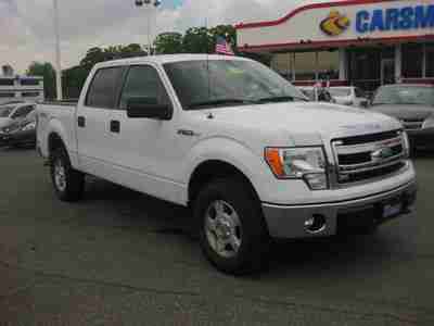 white 1 one owner low miles finance wheels automatic pick up truck 4WD ipod usb, image 2