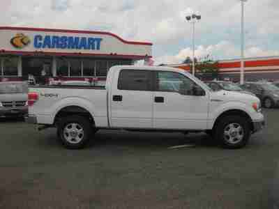 white 1 one owner low miles finance wheels automatic pick up truck 4WD ipod usb, image 6