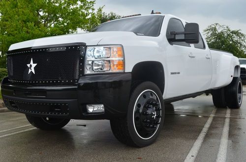 2009 chevrolet silverado 3500 hd ltz loaded nav semi wheels k40 ppe rbp awesome