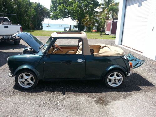 1967 morris mini cooper, convertible, right hand drive