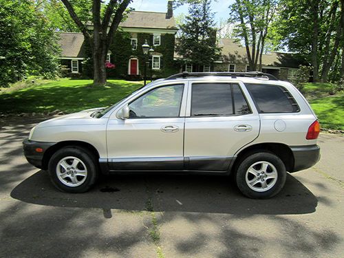 2004 hyundai santa fe lx sport utility 4-door 3.5l...no reserve