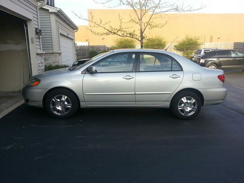 2004 toyota corolla le sedan 4-door 1.8l