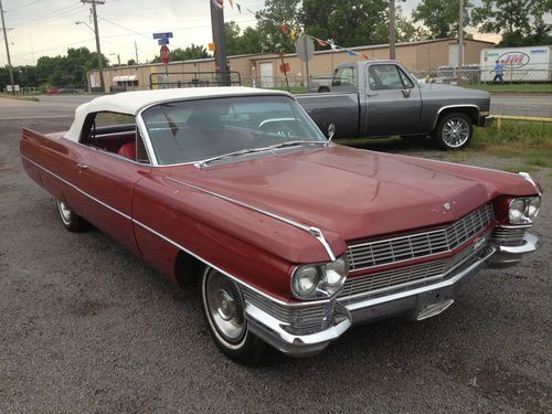 1964 cadillac deville base convertible 2-door 7.0l