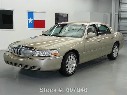 2007 lincoln town car signature limited htd leather 67k texas direct auto