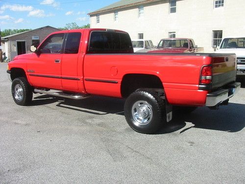 98 Dodge 12v Ram 2500 QUAD 4x4 SLT Rare 12valve cummins diesel California TK, US $10,800.00, image 19