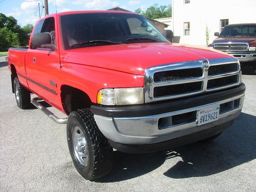 98 Dodge 12v Ram 2500 QUAD 4x4 SLT Rare 12valve cummins diesel California TK, US $10,800.00, image 20