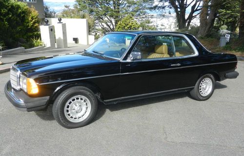 1985 mercedes benz 300 cd turbo diesel 2-door coupe