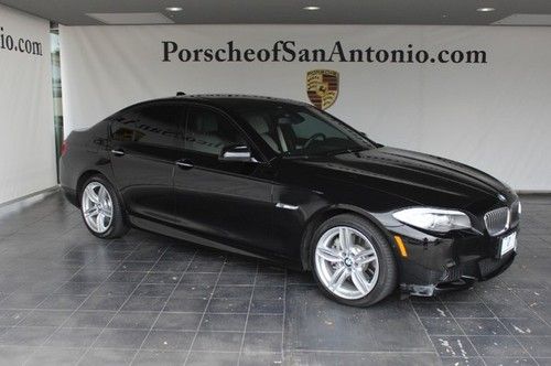 2012 bmw 5 series 535i m sport w/ navigation, satellite radio, &amp; premium sound