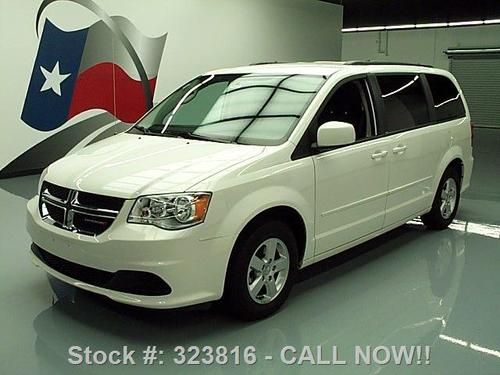 2012 dodge grand caravan sxt v6 7 pass stow n go 32k mi texas direct auto