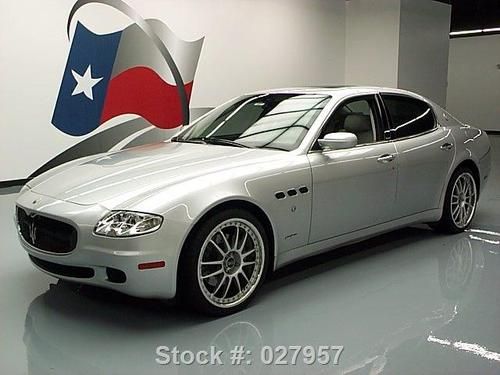 2007 maserati quattroporte sport gt duoselect sunroof!! texas direct auto