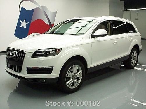 2010 audi q7 quattro premium awd 7pass pano sunroof 30k texas direct auto