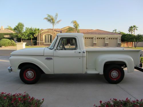 1966 ford f-100 pickup truck, rat rod, stepside, short bed, 1965