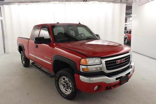 2005 gmc sierra 2500hd 4x4 slt extended cab 6.0 vortect