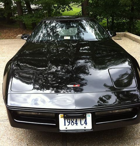 1984 Chevrolet Corvette, Black, 4K Miles, Auto, A/C, new tires, plugs radiator, US $17,000.00, image 8