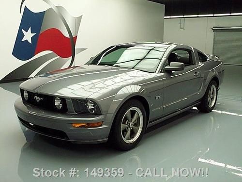 2006 ford mustang gt premium 5-spd leather spoiler 56k texas direct auto