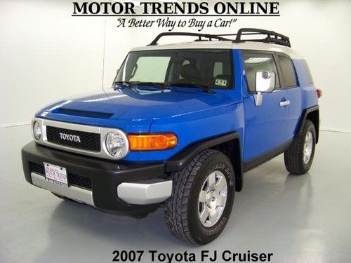 Roof rack rear diff lock park assist cd media input 2007 toyota fj cruiser 77k