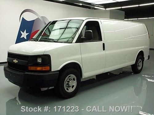 2009 chevy express 2500 4.8l v8 rear partition 57k mi texas direct auto