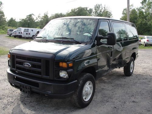 2009 09 ford econoline e250 e-250 e work cargo van salvage repairable damaged