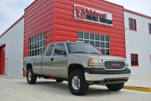 2002 gmc sierra 2500hd 6.6l duramax diesel 4x4 allison auto