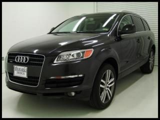 2009 audi q7 quattro 3.6l prestige, one owner, navi, sunroof, 7 pass seating!